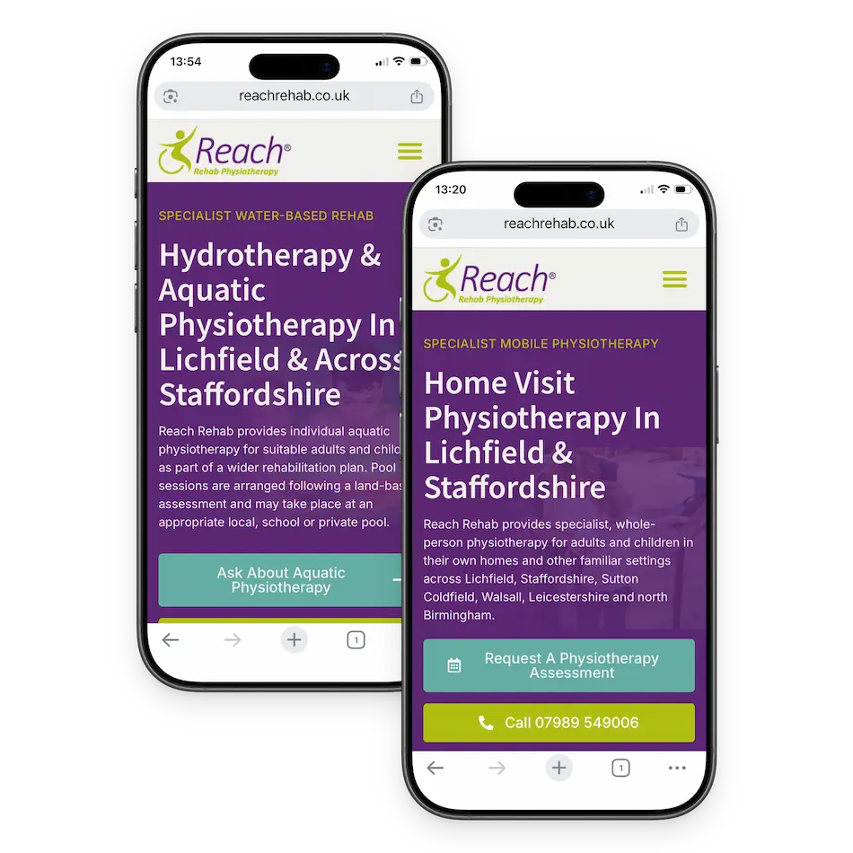 Reach Rehab | Lichfield physiotherapy