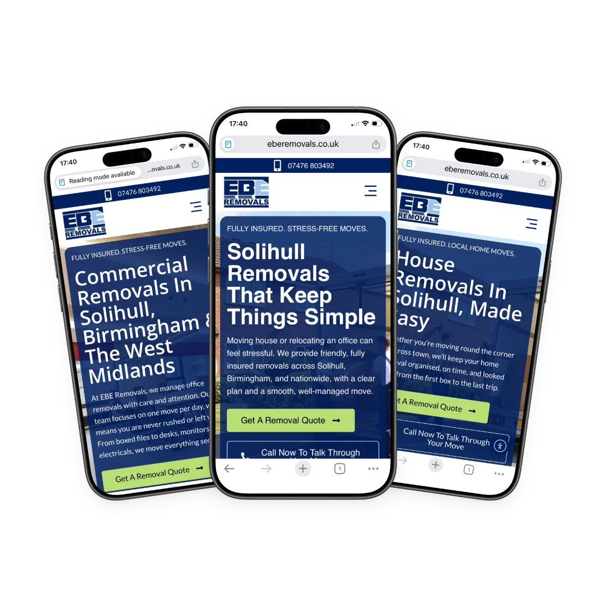 EBE Removals, Solihull
