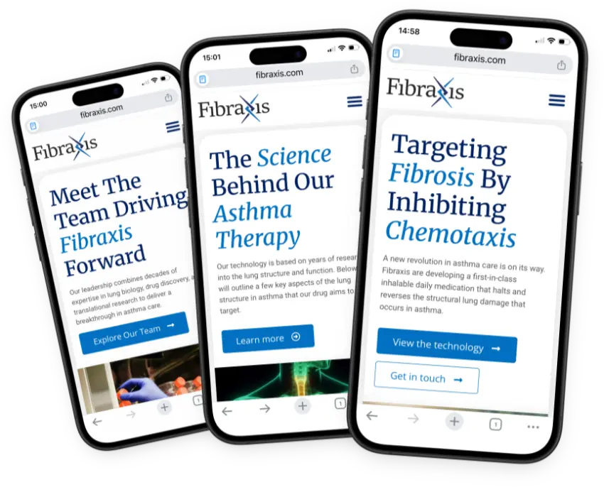 Fibraxis website launch